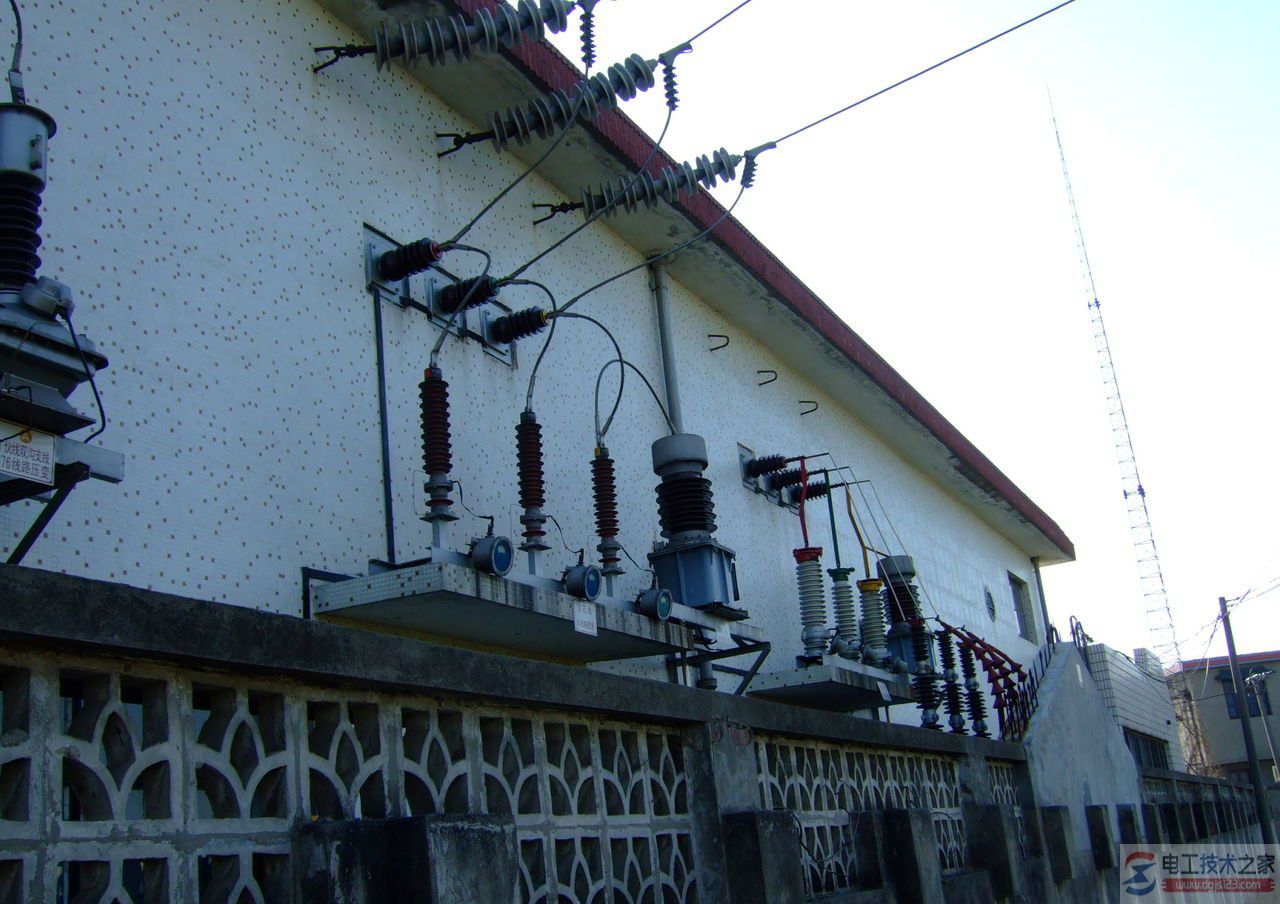 10kv高压配变电所的外观图