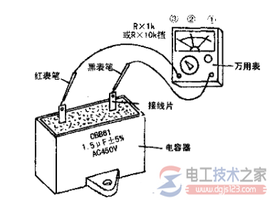 空调的电容怎么测量，空调电容简单测量方法