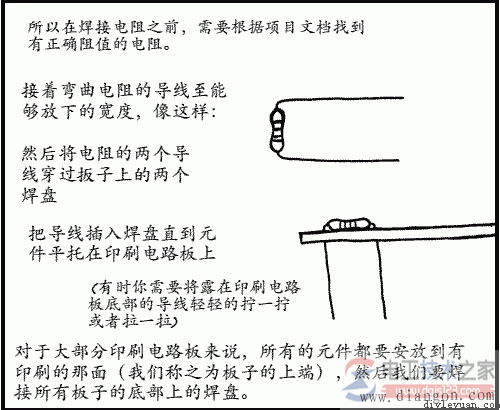 电烙铁焊接电路的方法图解