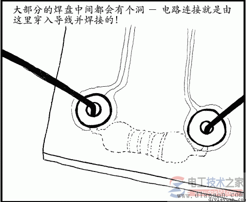 电烙铁焊接电路的方法图解