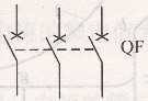 低压断路器常用型号的图形符号与文字符号