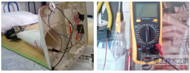 万用表测量电扇电机好坏的方法