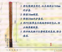 热缩电缆头制作工艺的教程图解