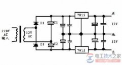 判断电源正负极与相线接地故障的电工口诀