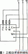 三相功率表测量三相功率的方法图解