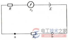 欧姆表的基本结构与实际测量的方法