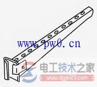 不锈钢电缆桥架立柱与托臂的安装方法