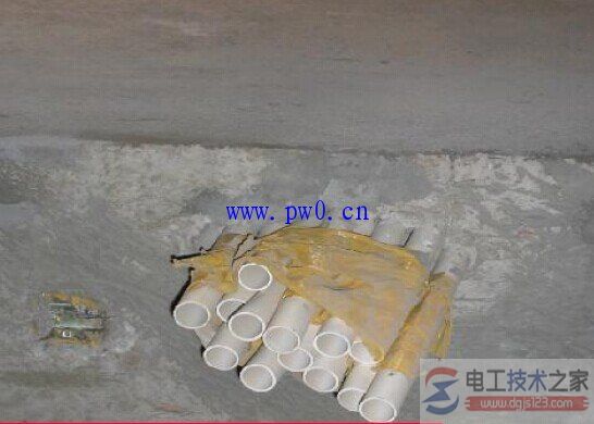 电线管暗配电气施工方法图文教程