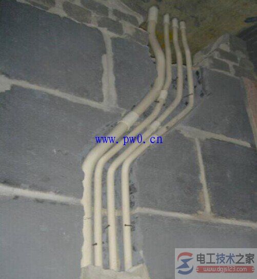 电线管暗配电气施工方法图文教程