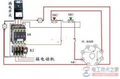 热继电器怎么接线，热继电器电动机保护电路接线图