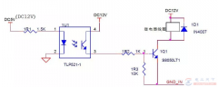 光耦驱动继电器电路图及功能说明