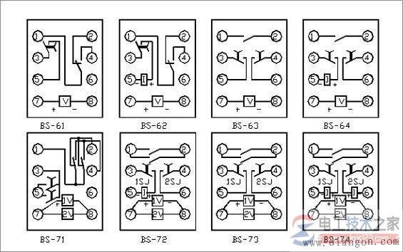 时间继电器实物接线图及接线方式(多图)