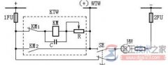 闪光继电器构成的闪光装置接线图说明