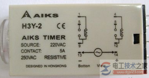 时间继电器怎么接线，时间继电器的接线图(图文)