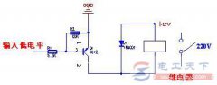 晶体管驱动继电器的方式