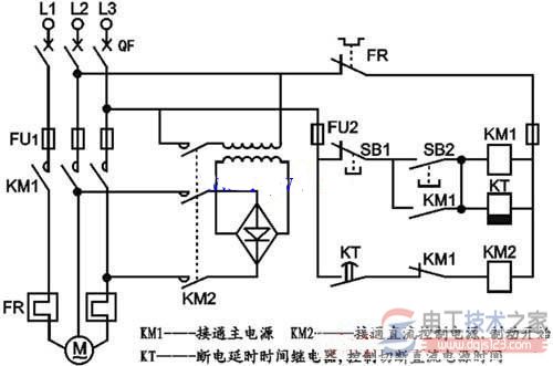 断电延时继电器接线图原理剖析