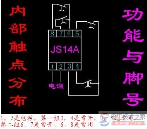 时间继电器组成结构与工作原理图解