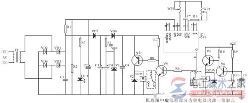 断电延时型时间继电器典型电路与原理图详解