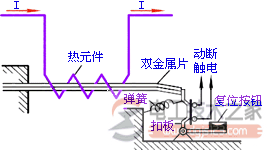 热继电器的图形文字符号_热继电器的原理图