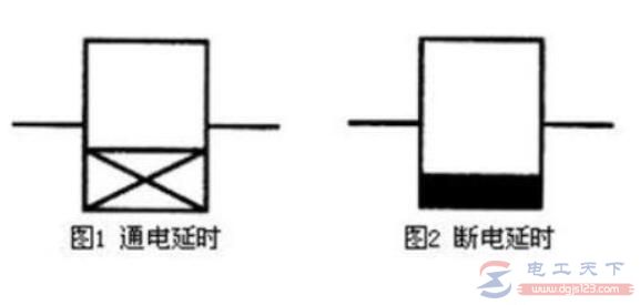 时间继电器文字符号与图形符号详解