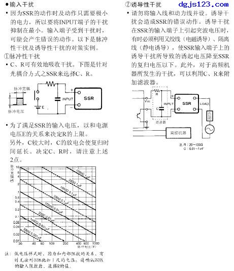 固态继电器应用实例：固态继电器使用经验