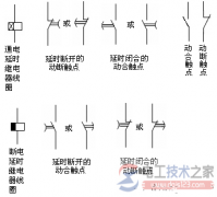 时间继电器的图形与文字符号及功能说明