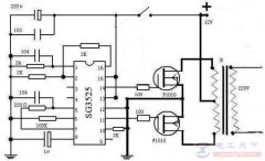 直流12V怎么转变为交流220V？