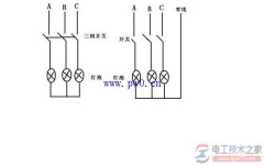 三相交流电如何接灯泡？三相交流电灯泡接法图解
