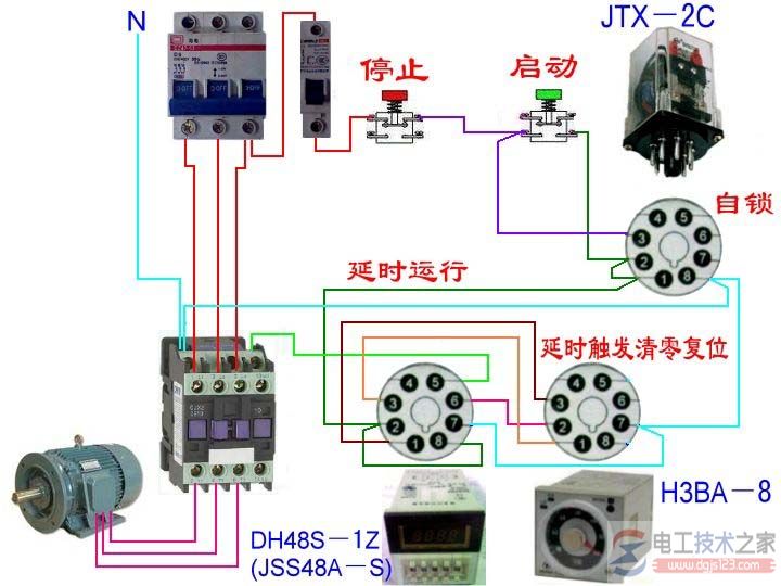 六个实用型电路实物接线图
