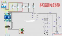 常用电动机控制接线图(实物与原理接线图)