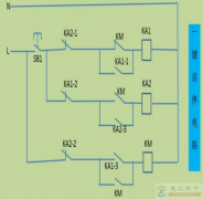 接触器控制的一键启停电路的工作原理