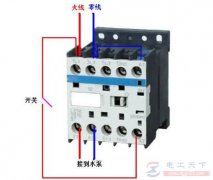 110伏交流接触器线圈并一个电子元件什么原因