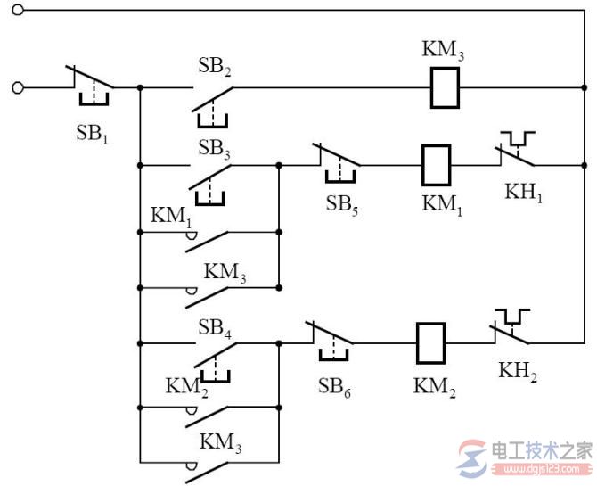 继电器与接触器控制电路中的多个问题分析