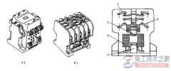 交流接触器由哪些部件构成？