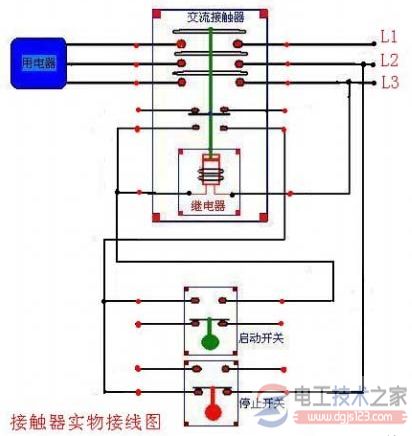 交流接触器的接线方法与注意事项