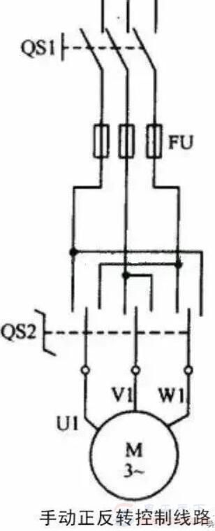 接触器控制电机正反转的接线方法详解