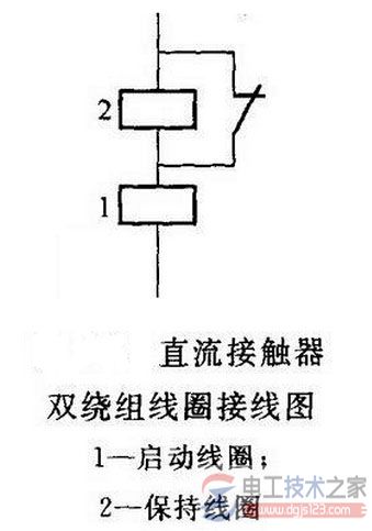 直流接触器的工作原理与结构图解