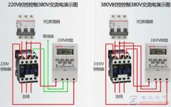 接触器的线圈接在什么位置