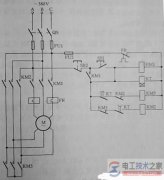 三个接触器实现星三角启动原理图详解