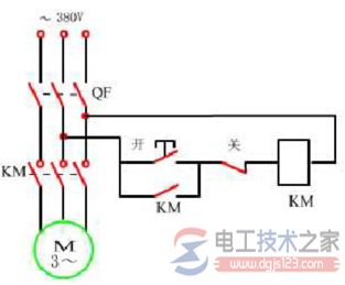 接触器与继电器控制电路图形表示说明