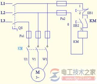 交流接触器的原理与接线方法图解