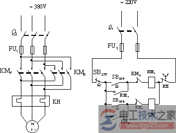 交流接触器与继电器等控制电路的方法