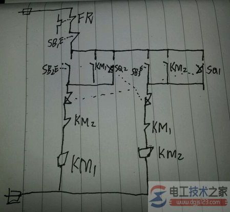 【图】行程开关如何接接触器？多个接线图