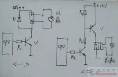 电磁炉风扇正极18V且负极无电压风扇不转怎么回事