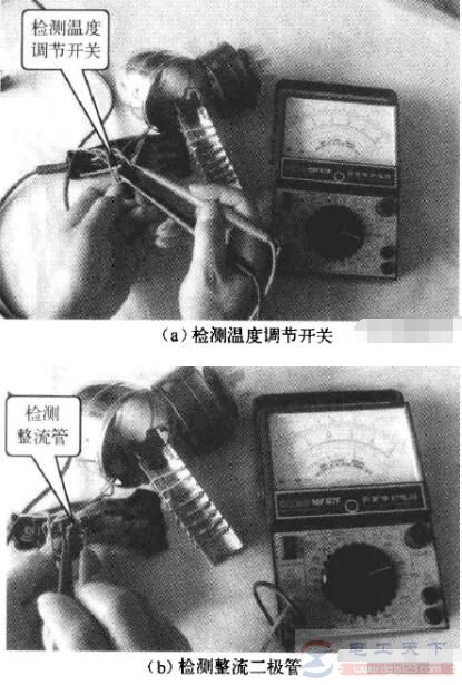 电吹风故障维修案例：不吹风、不发热的问题