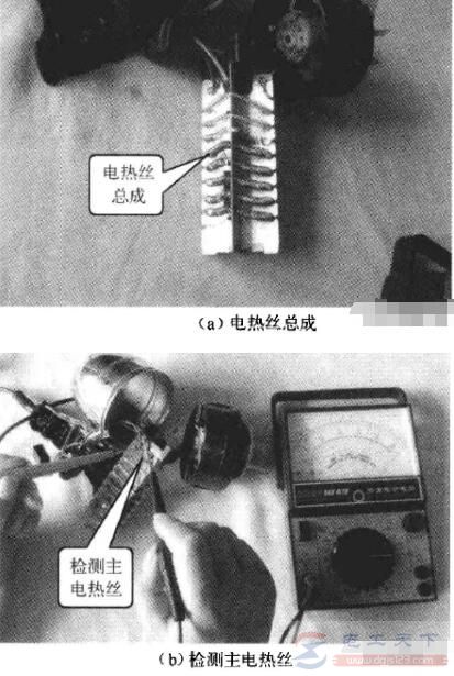 电吹风有吹风但无热风的故障检修步骤