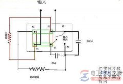 单相电机电容接线图与接线方法