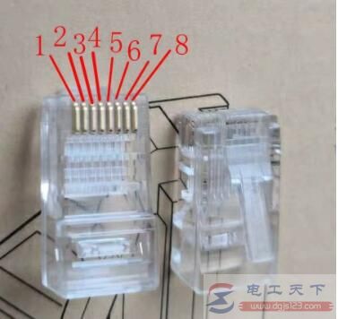 简单五步四芯网线水晶头接法一学就会