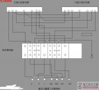 高压计量箱二次接线图一例