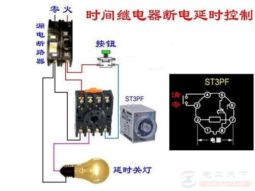 电灯的10种接线方式，10张电灯接线的高清电路图